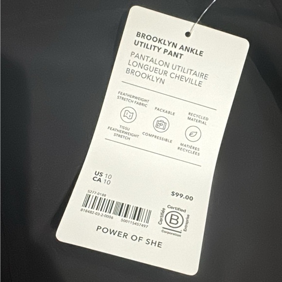 Athleta Brooklyn Ankle Utility Pant // Black - Picture 12 of 16